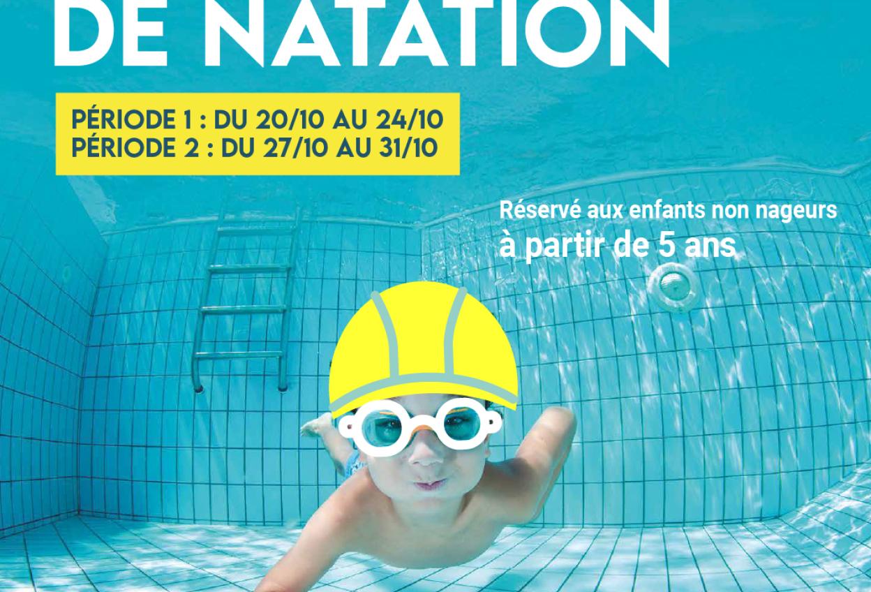 Inscriptions au stage de natation des vacances de Toussaint