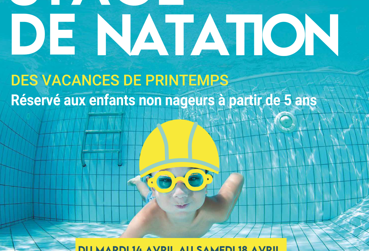 A compter du 23: inscriptions au stage de natation des vacances de printemps