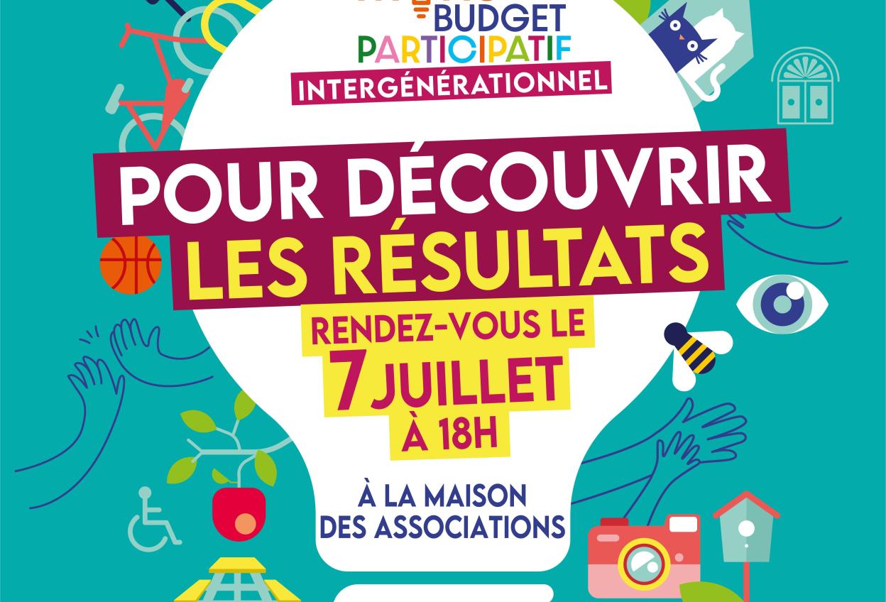 Soirée d'annonce des lauréats du Budget Participatif 2025