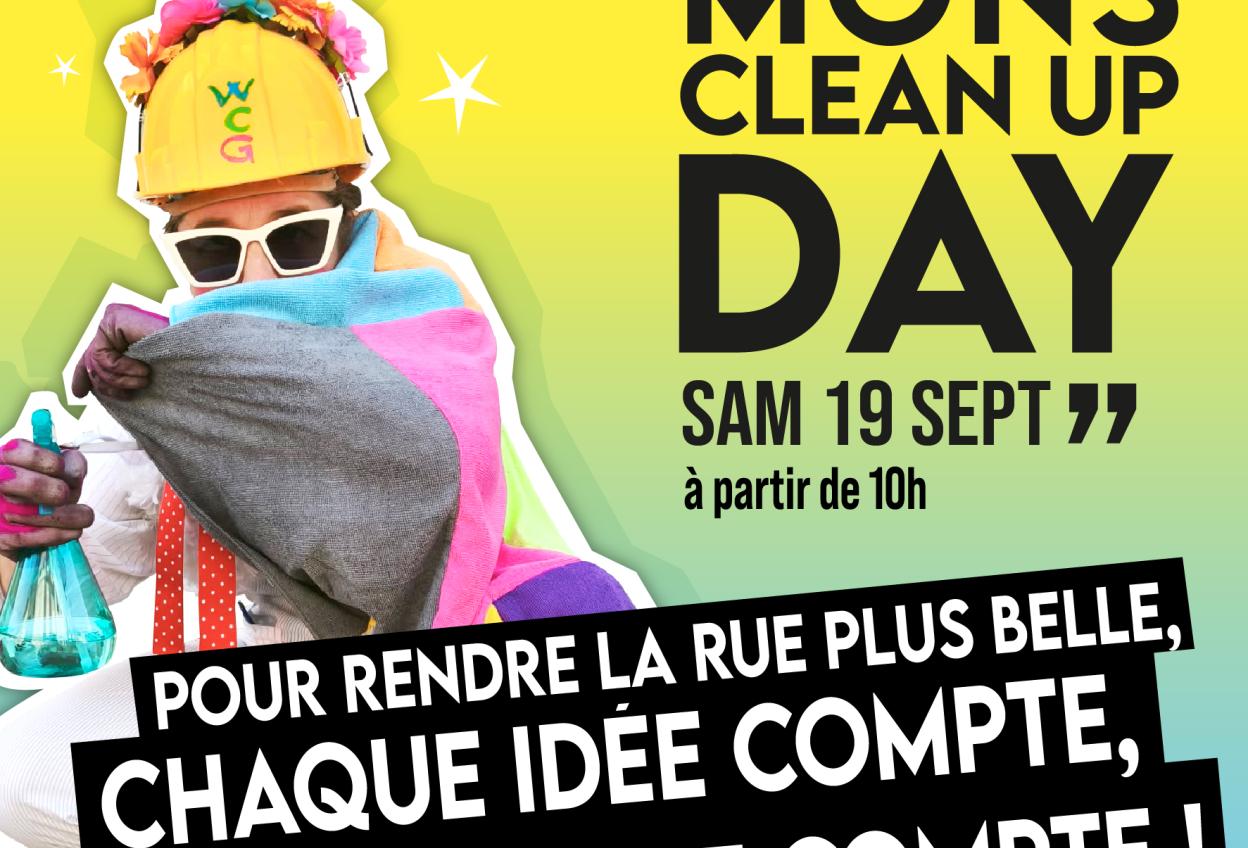 Mons Clean Up Day : anti-gaspi, trucs et astuces et ramassage collectif
